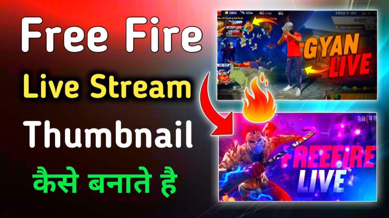 Free Fire Live Stream Thumbnail