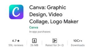 canva app google play store