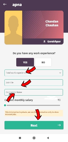 Apna App क्या है, Apna App से जॉब कैसे मिलता है, जाने पूरी जानकारी! 5 apna app visiting card