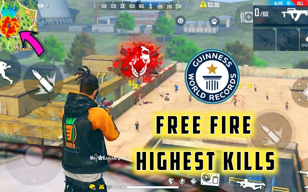 Highest Kill in Free Fire