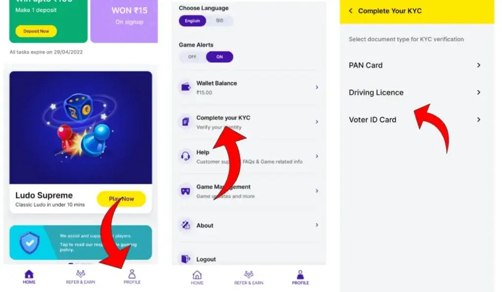 How To Complete KYC in Zupee App zupee app kyc verification