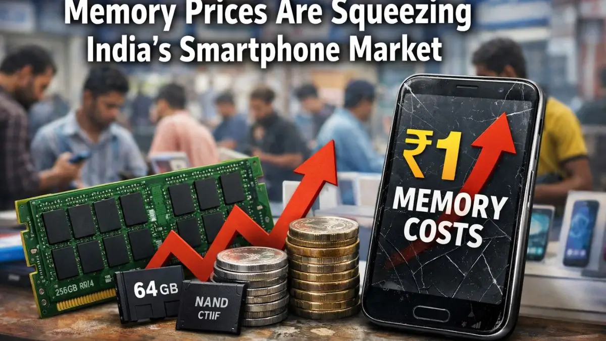 Memory Prices Are Squeezing India’s Smartphone Market